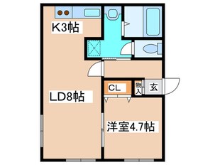 Ｎ３２Ｂ棟の物件間取画像